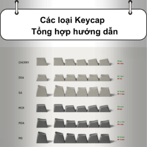 Các loại Keycap – Tổng hợp hướng dẫn