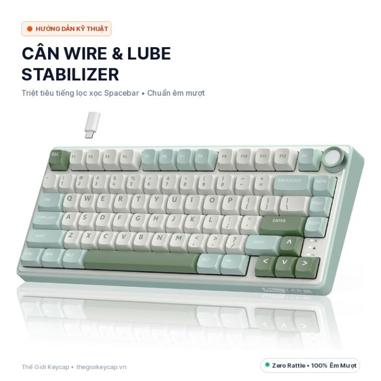 Hướng Dẫn Cân Wire & Lube Stabilizer (Stab) Chi Tiết Từ A-Z